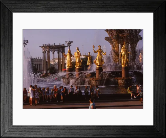 Framed Print : The Economic Achievements Exhibition, Moscow, c1960s. Artist: CM Dixon Framed Print : The Economic Achievements Exhibition, Moscow, c1960s. Artist: CM Dixon