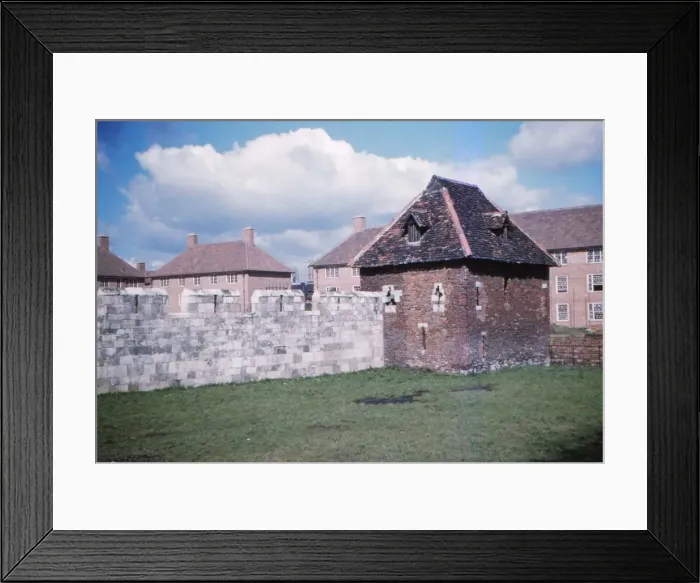 Framed Print : The Red Tower at the end of Yorks Medieval City Walls, 20th century. Artist: CM Dixon Framed Print : The Red Tower at the end of Yorks Medieval City Walls, 20th century. Artist: CM Dixon