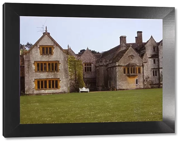 Westside of Athelhampton Medieval Manor, Dorset, England, 20th century. Artist: CM Dixon