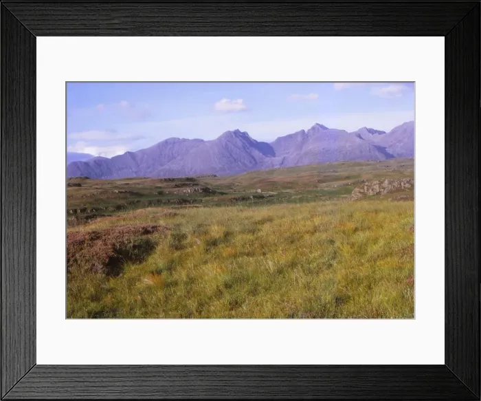 Framed Print : Black Cuillin Hills, from Rubha an Dunain, Isle of Skye, Scotland, 20th century. Artist: CM Dixon Framed Print : Black Cuillin Hills, from Rubha an Dunain, Isle of Skye, Scotland, 20th century. Artist: CM Dixon