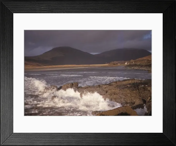 Framed Print : Loch Brittle in winter, Isle of Skye, Scotland, 20th century. Artist: CM Dixon Framed Print : Loch Brittle in winter, Isle of Skye, Scotland, 20th century. Artist: CM Dixon