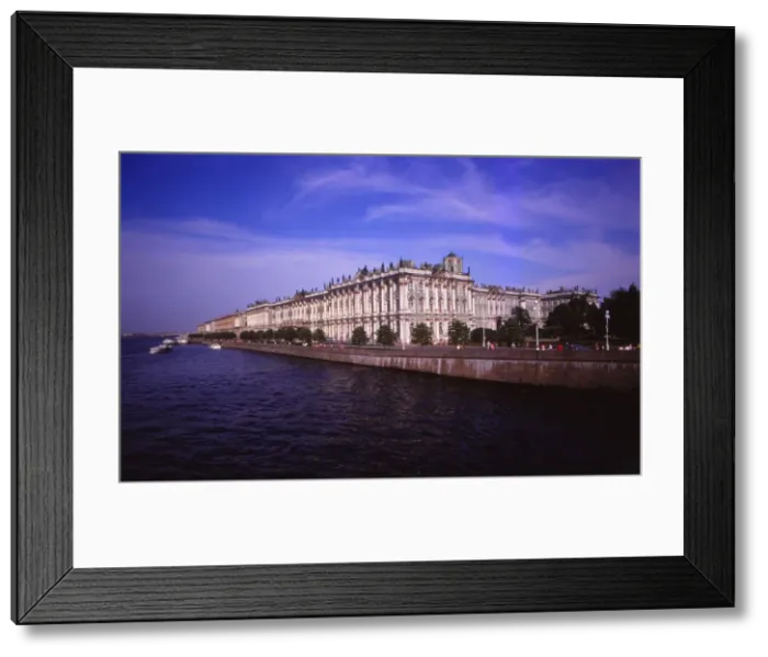 Framed Print : Winter Palace and River Neva, Leningrad, 20th century. Artist: CM Dixon Framed Print : Winter Palace and River Neva, Leningrad, 20th century. Artist: CM Dixon