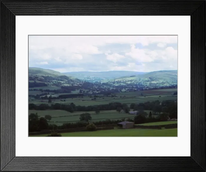 Framed Print : View over Wensleydale from Castle Bolton, Yorkshire, 20th century. Artist: CM Dixon Framed Print : View over Wensleydale from Castle Bolton, Yorkshire, 20th century. Artist: CM Dixon
