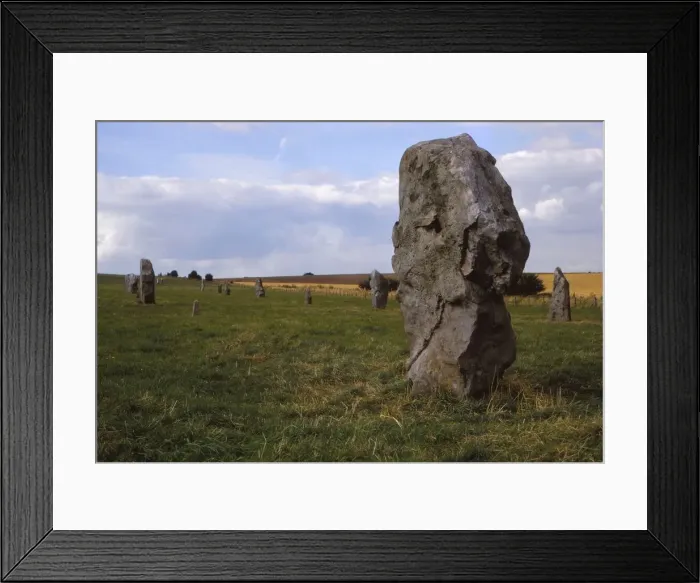 Framed Print : The Avenue, leading to the Stone Circle, Avebury, Wiltshire, 20th century Framed Print : The Avenue, leading to the Stone Circle, Avebury, Wiltshire, 20th century