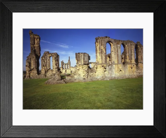 Framed Print : Byland Abbey, Founded 12th Century, Yorkshire, England, 20th century. Artist: CM Dixon Framed Print : Byland Abbey, Founded 12th Century, Yorkshire, England, 20th century. Artist: CM Dixon