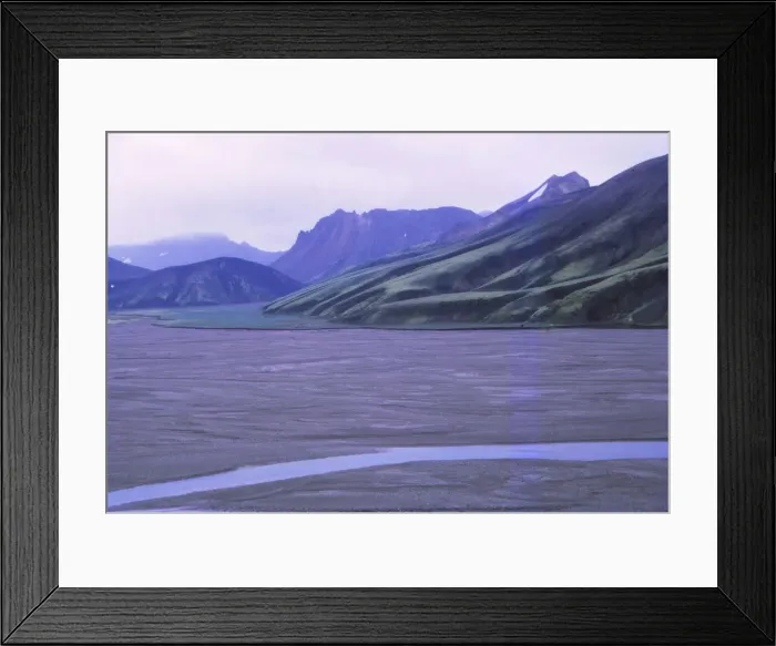 Framed Print : Landmannalaugar, Iceland, 20th century. Artist: CM Dixon Framed Print : Landmannalaugar, Iceland, 20th century. Artist: CM Dixon