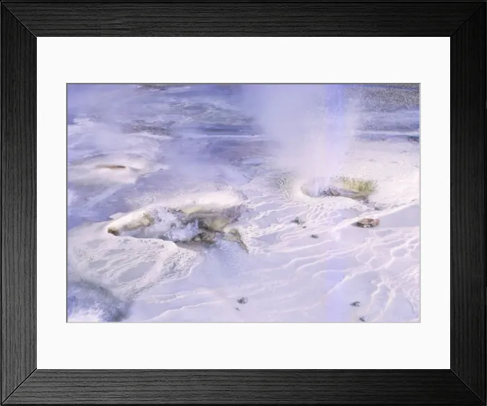 Framed Print : Calcite Formations, Hveravellir Hot Springs, North East of Langjokull, Iceland, 20th century. Artist: CM Dixon Framed Print : Calcite Formations, Hveravellir Hot Springs, North East of Langjokull, Iceland, 20th century. Artist: CM Dixon