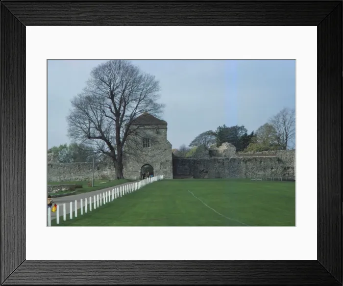 Framed Print : Porchester Castle. Hampshire, 20th century. Artist: CM Dixon Framed Print : Porchester Castle. Hampshire, 20th century. Artist: CM Dixon