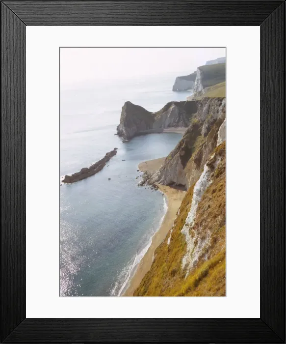 Framed Print : Durdle Door from East, Dorset Coast, 20th century. Artist: CM Dixon Framed Print : Durdle Door from East, Dorset Coast, 20th century. Artist: CM Dixon