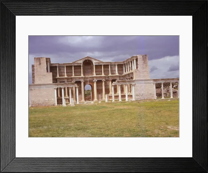 Framed Print : The Roman Gymnasium, Sardis, Early 3rd century, Turkey, 20th century. Artist: CM Dixon Framed Print : The Roman Gymnasium, Sardis, Early 3rd century, Turkey, 20th century. Artist: CM Dixon