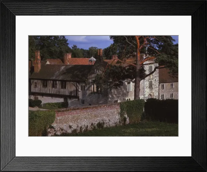 Framed Print : Ightham Mote, Kent, 20th century. Artist: CM Dixon Framed Print : Ightham Mote, Kent, 20th century. Artist: CM Dixon