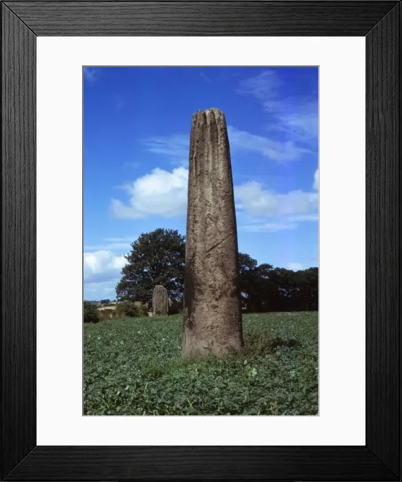Framed Print : Devils Arrows, Boroughbridge, Yorkshire, 20th century. Artist: CM Dixon Framed Print : Devils Arrows, Boroughbridge, Yorkshire, 20th century. Artist: CM Dixon