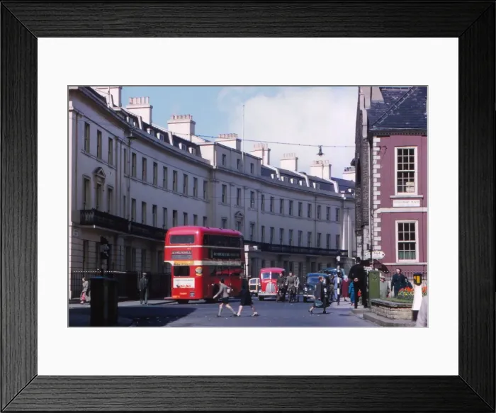 Framed Print : Street Scene, York, 1958. Artist: CM Dixon Framed Print : Street Scene, York, 1958. Artist: CM Dixon