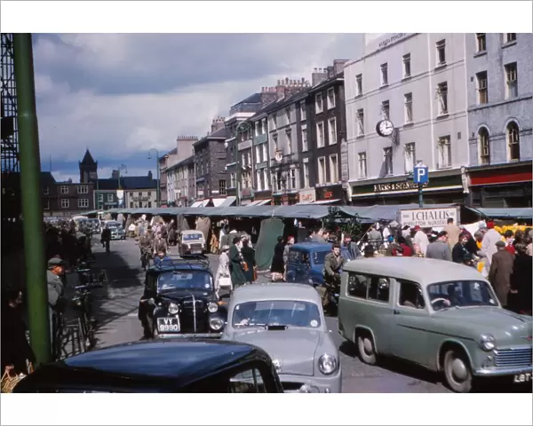 Market Place, York, 1958 Artist: CM Dixon