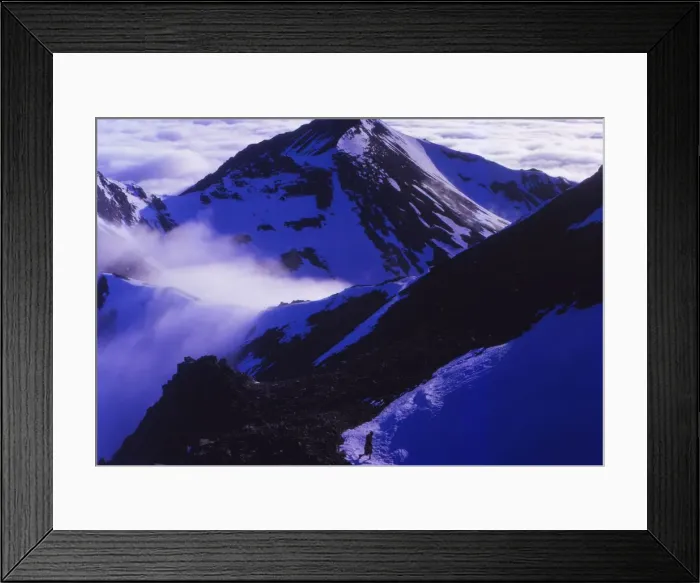 Framed Print : An Teallach, 3483ft (c. 1100 metres) in April, Ross-Shire, Scotland, 20th century. Artist: CM Dixon Framed Print : An Teallach, 3483ft (c. 1100 metres) in April, Ross-Shire, Scotland, 20th century. Artist: CM Dixon