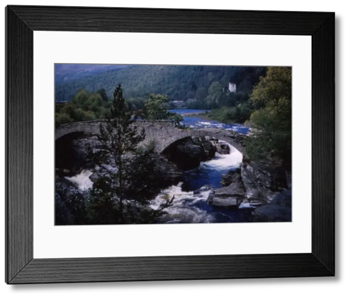 Framed Print : Old Bridge, Invermoriston, Invernessshire, Scotland, 20th century. Artist: CM Dixon Framed Print : Old Bridge, Invermoriston, Invernessshire, Scotland, 20th century. Artist: CM Dixon