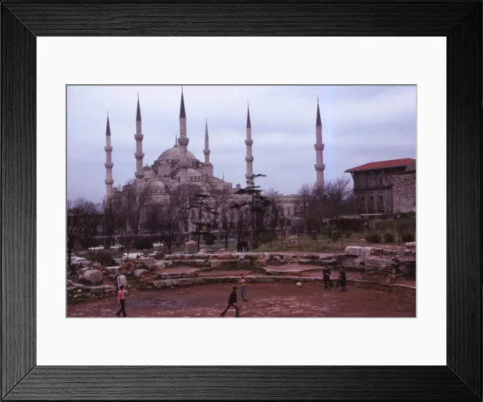 Framed Print : Sultan Ahmed Mosque (Blu Mosque), built 1609-1616 AD, Istanbul, c1970. Artist: CM Dixon Framed Print : Sultan Ahmed Mosque (Blu Mosque), built 1609-1616 AD, Istanbul, c1970. Artist: CM Dixon