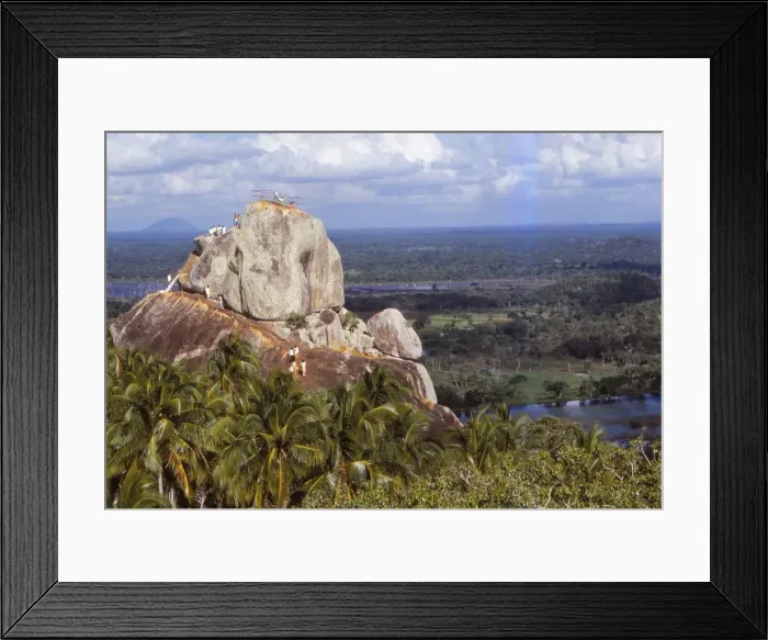 Framed Print : Mihintale pilgrimage site, near Anuraddhapura, Sri Lanka, established 3rd century BC. (20th century) Framed Print : Mihintale pilgrimage site, near Anuraddhapura, Sri Lanka, established 3rd century BC. (20th century)