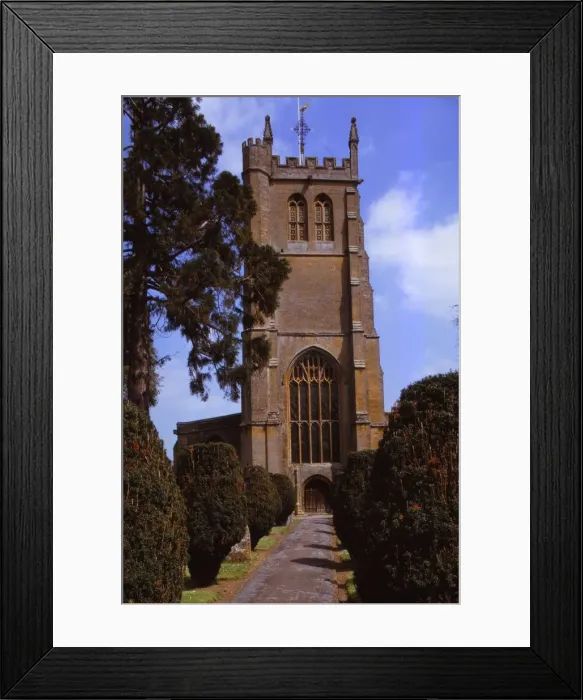Framed Print : Church of All Saints, Martock, Somerset, 20th century. Artist: CM Dixon Framed Print : Church of All Saints, Martock, Somerset, 20th century. Artist: CM Dixon