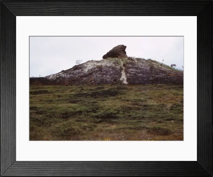 Framed Print : The Agglestone on Godlingstone Heath, Dorset, 20th century. Artist: CM Dixon Framed Print : The Agglestone on Godlingstone Heath, Dorset, 20th century. Artist: CM Dixon