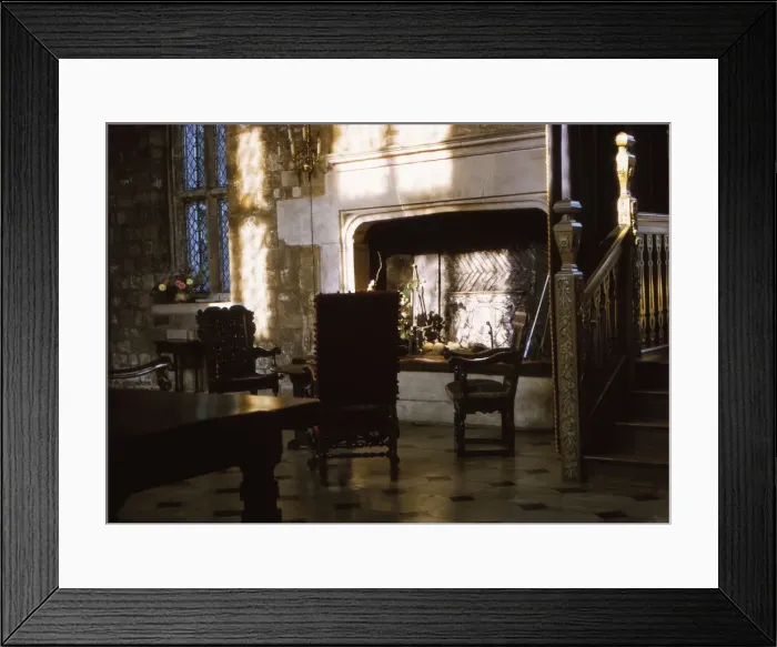 Framed Print : Interior of The Treasurers House, York, 20th century. Artist: CM Dixon Framed Print : Interior of The Treasurers House, York, 20th century. Artist: CM Dixon
