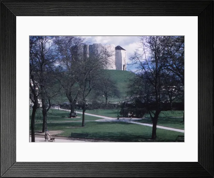Framed Print : Norman Motte and Bailey, Cliffords Tower, York, c1960. Artist: CM Dixon Framed Print : Norman Motte and Bailey, Cliffords Tower, York, c1960. Artist: CM Dixon