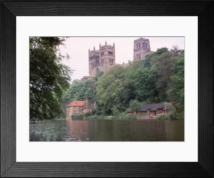 Framed Print : Durham Cathedral and River Wear, England, UK, 20th century. Artist: CM Dixon Framed Print : Durham Cathedral and River Wear, England, UK, 20th century. Artist: CM Dixon