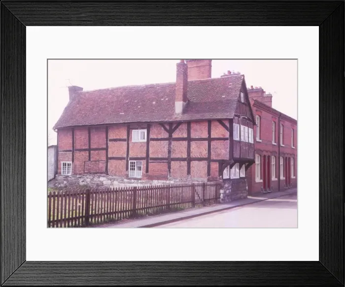 Framed Print : Stocking Knitters Cottage, Sutton Bonington, Rushcliffe, Nottinghamshire, England, 20th century. Artist: CM Dixon Framed Print : Stocking Knitters Cottage, Sutton Bonington, Rushcliffe, Nottinghamshire, England, 20th century. Artist: CM Dixon