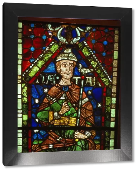 Stained glass window of Nathan, Canterbury Cathedral, 20th century. Artist: CM Dixon