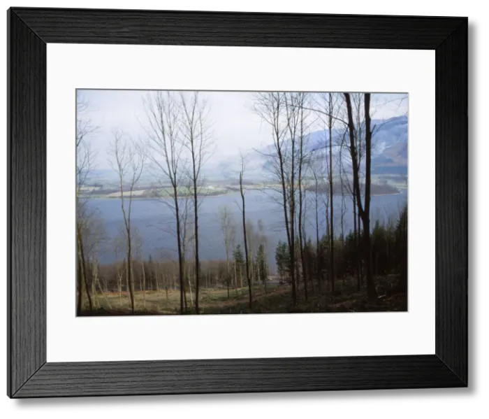 Framed Print : Bassenthwaite Lake from the West, Cumberland, England, 20th century. Artist: CM Dixon Framed Print : Bassenthwaite Lake from the West, Cumberland, England, 20th century. Artist: CM Dixon