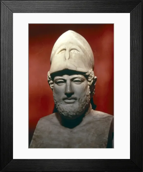 Framed Print : Pericles, Greek statesman, c490-429 BC Framed Print : Pericles, Greek statesman, c490-429 BC