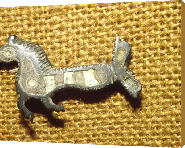 Roman jewellery detail Horse, Alesia, c1st century