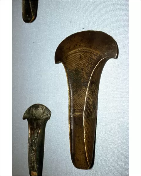 Bronze Flanged Axe from a hoard at Arreton Down, Isle of Wight, c1600BC-1400BC