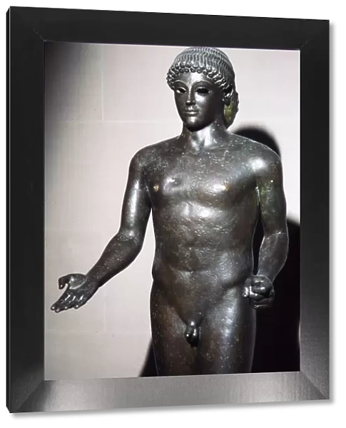 Apollo, Greek Bronze. circa early 5th century BC