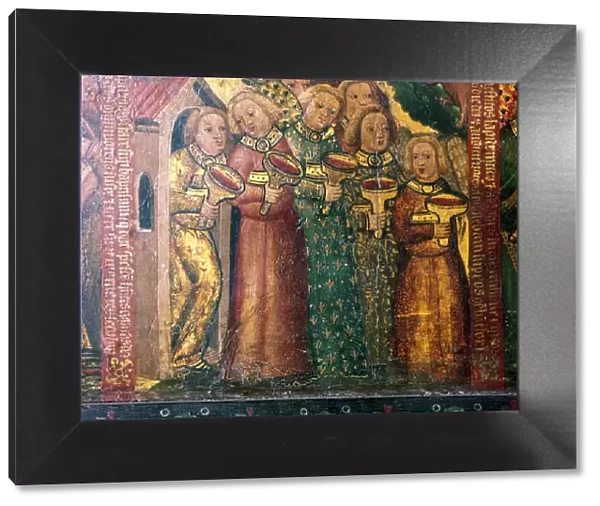 Seven Angels with Seven Vials, 14th-15th century. Artist: Master Bertram of Hamburg