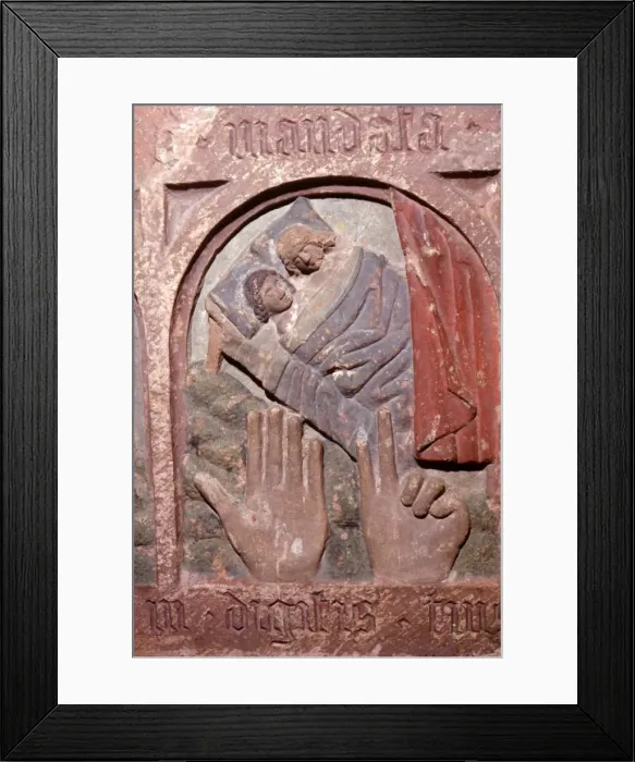 Framed Print : Do not commit adultery, The Ten Commandments, c20th century Framed Print : Do not commit adultery, The Ten Commandments, c20th century
