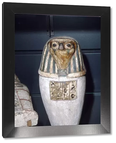 Osiris Canopic Jar, 22nd Dynasty, c1550BC-1069 BC