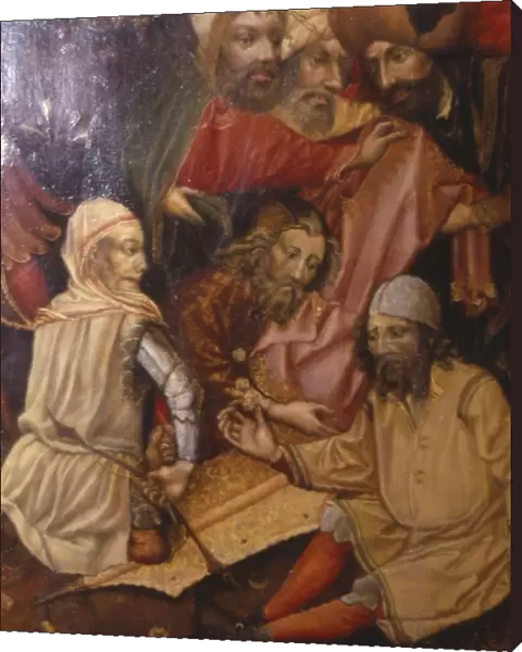 Detail of Crucifixion, Frankfurt, West Germany, 1430