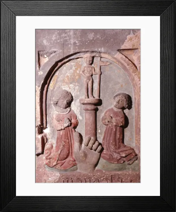 Framed Print : Do not worship any other but God, The Ten Commandments, c20th century Framed Print : Do not worship any other but God, The Ten Commandments, c20th century