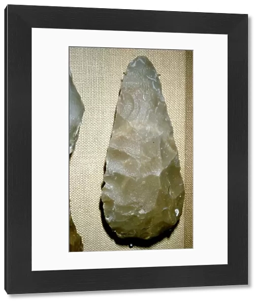 Paleolithic Flint Handaxe from Chelles, 500, 000 to 100, 000 BC