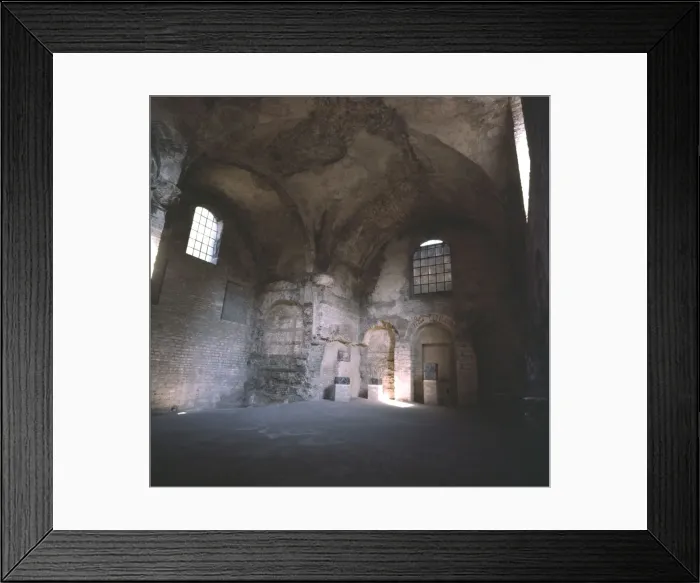 Framed Print : Interior of the Roman Baths, incorporated in the Cluny Monastery, Paris, c20th century Framed Print : Interior of the Roman Baths, incorporated in the Cluny Monastery, Paris, c20th century
