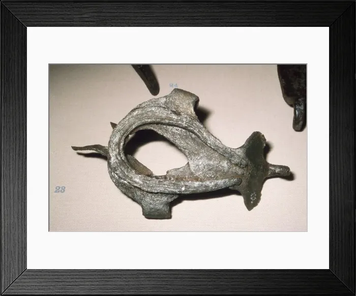 Framed Print : Water Newton Roman Silver, Roman Britain, c3rd-4th century Framed Print : Water Newton Roman Silver, Roman Britain, c3rd-4th century