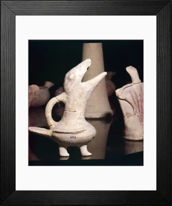 Framed Print : Terracotta Bird, Pre-Palatial Crete, c2, 600-c1900 BC Framed Print : Terracotta Bird, Pre-Palatial Crete, c2, 600-c1900 BC