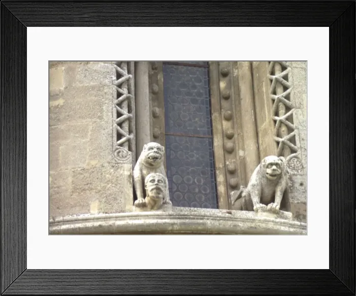 Framed Print : Jak Abbey Hungary, 1220-1245 AD, 20th century. Artist: CM Dixon Framed Print : Jak Abbey Hungary, 1220-1245 AD, 20th century. Artist: CM Dixon
