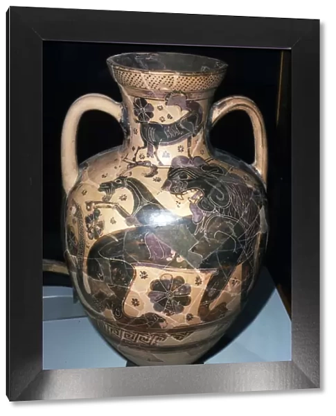 Amphora with Chimera, c6th century BC