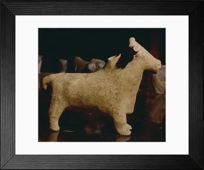 Framed Print : Terracotta Bull, Crete, possibly Minoan