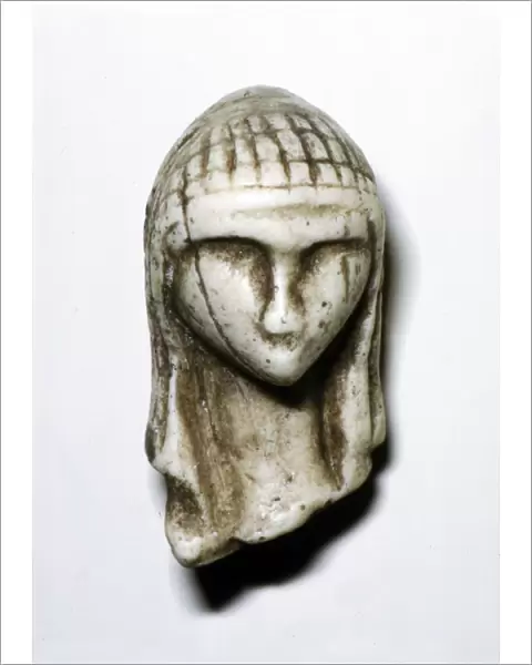 Female Head from Brassempovy, France, Upper Paleolithic, (c20th century)