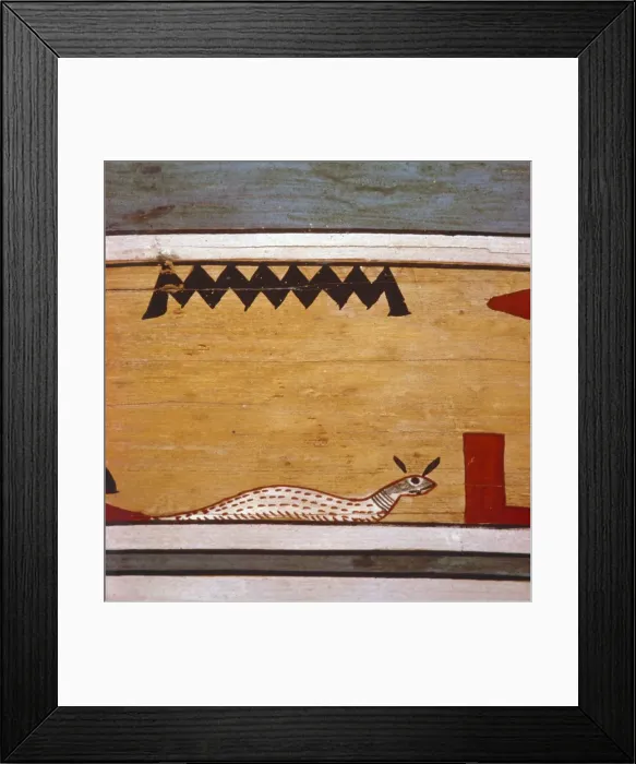 Framed Print : Egyptian Hieroglyphs inside outer coffin of steward, Seni from El Bersha, Egypt, c2000 BC Framed Print : Egyptian Hieroglyphs inside outer coffin of steward, Seni from El Bersha, Egypt, c2000 BC