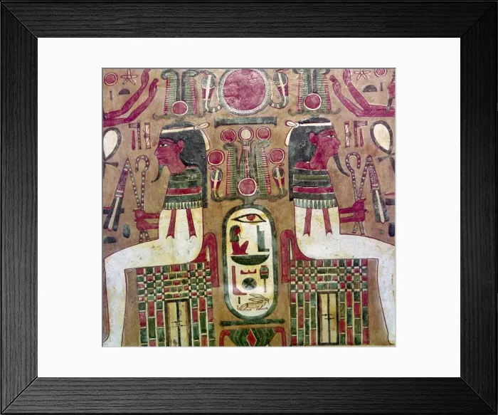 Framed Print : Detail of inside of coffin of Am Enemope, Thebes, XXI Dynasty, c1050BC Framed Print : Detail of inside of coffin of Am Enemope, Thebes, XXI Dynasty, c1050BC