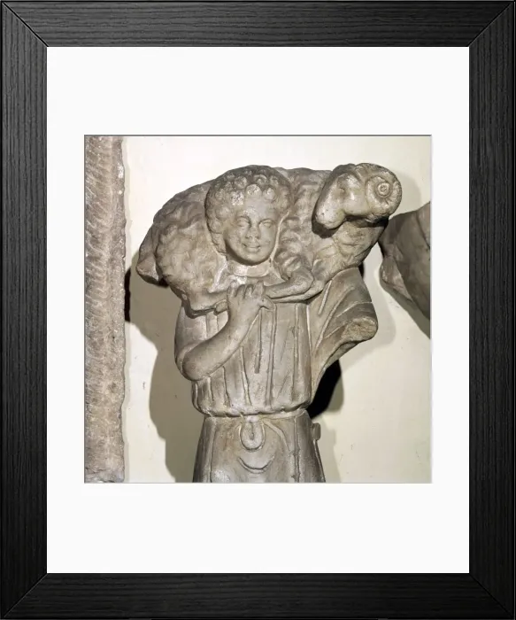 Framed Print : Christ, the Good Shepherd, Istanbul, 4th century Framed Print : Christ, the Good Shepherd, Istanbul, 4th century